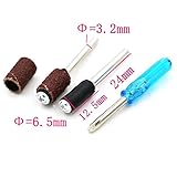 103 ピース/セット サンドペーパー バンド キット + 2 サンディング drum マンドレル dremel ロータリー ツール高品質+ 1 ドライバー