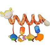 ベッドおもちゃ ぬいぐるみ ハンギング玩具 ベビー用 - Happytime BXY17001（2017新着）可愛いキリン カラフルな鳥 縫いるぐるみ 超かわいい飾り 赤ちゃん児童にむけ 不安・ストレ