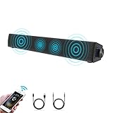 Arbalest Bluetooth PCスピーカー サウンドバー 【小型 大音量 USB電源式】 ブルートゥース サウンド ハンズフリー通