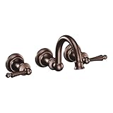 Moen Ts416Orb Waterhill Two-Handle Wall Mount Bathroom Faucet, Oil Rubbed Bronze [並行輸入品]