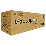 折りコン用ポリ袋 HD 0.010×960×750mm 半透明 （1000枚入り） GA01