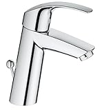 グローエ(GROHE) EUROSMART ユーロスマート シングルレバー洗面混合栓(引棒付)M 2332210J  (グローエジャパン公式・ 日本規格適合品)