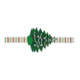 Zhhlinyuan ベビー小物 Kids Baby Girls ヘアアクセサリ Elastic Christmas Tree Hairband Headbands Headdress for Gir