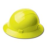 ERB 19208 Americana Full Brim Hard Hat with Slide Lock, Flourescent Yellow by ERB [並行輸入品]