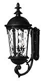 Hinkley Windsor Outdoor Wall Lantern 1894BK [並行輸入品]