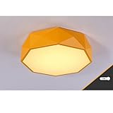 天井の明るい色の幾何学の子供の性格マルチラインのリビングルームモダンシンプルな寝室の研究 ( Color : Yellow , Size : A )