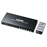 サンワサプライ 4入力1出力HDMI画面分割切替器 SW-HD41MTV