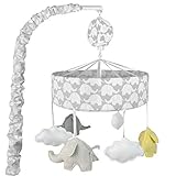 Just Born Musical Mobile, Grey and Yellow Elephants by Just Born [並行輸入品]