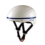 OGK KABUTO(オージーケーカブト) SN-8 通学用ヘルメット ホワイト フリーサイズ ブルーテープ付き 57-59cm SN-8