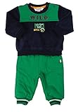 KANZ Baby Baby-Boys Newborn 2 Piece Jogging Set Black Iris 9 Months [並行輸入品]