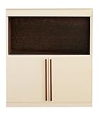 大川家具 東馬 組合せキャビネット ルーゴ オープンキャビネット 80cm幅 [日本製]