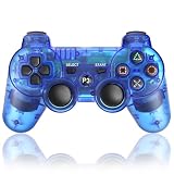 【PS3対応】K&SGAMER ワイヤレスコントローラー/デュアル振動/無線接続 (クリアレッド)