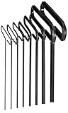 Eklind 33168 Standard 8pc T-Handle Hex Key Set 3/32" to 1/4" - 6-Inch [並行輸入品]