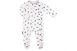 Kushies Organic Baby Boys 'ブルーバナナダッシュスリー カラー: ホワイト
