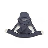 ベビーキャリー　昔ながらのおんぶひも(ダークカラー)(おんぶ・だっこ兼用子守帯)　ブラック