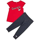 ジョージアブルドッグUGA Girls ' TeeシャツとJeggingsセット 6-12 M