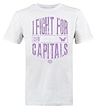 NHL Hilltopクルーネック半袖ファッションコットンTシャツ L ホワイト