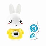 Alilo G7 Big Bunny digital MP3 player for kids with LCD screen and remote control, Yellow by Alilo [