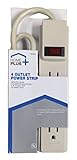 Power Strip 4 Outlt 2' [並行輸入品]