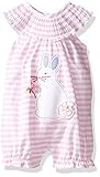 Mud Pie ロンパース ベビー 女の子 うさぎ バブル US サイズ: 3- 6 Months カラー: ピンク