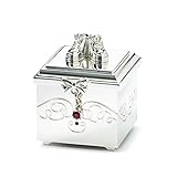 DEMDACO Birthstone Charm Keepsake Box, January by Demdaco