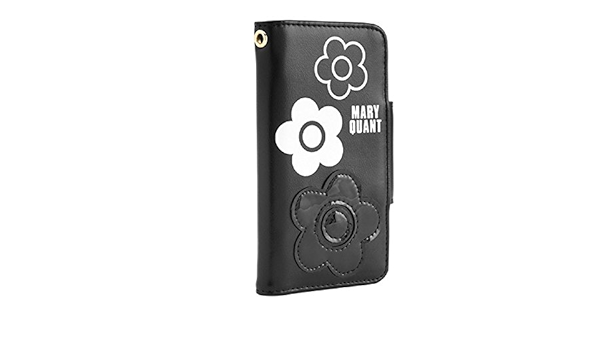 Amazon Co Jp マリークワント Mary Quant マリクワ マリークアント 4デイジーアイコン Iphone カバー レディース Iphone7ケース ブラック 家電 カメラ