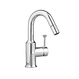 American Standard 4332.410.002 Pekoe Bar Faucet with Pull-Down Spray, Polished Chrome [並行輸入品]