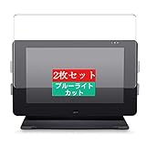 2枚 Sukix ブルーライトカット フィルム 、 Wacom ワコム 液晶ペンタブレット 27型 Cintiq 27QHD DTK-2700，K0 向けの 液晶保護フィルム ブルーライトカットフィルム シート シール 保護フィルム（非 ガラスフィルム 強化ガラス ガラス ケース カバー ） 修繕版