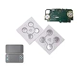 3DS / 3DS LL/NEW 3DS / NEW 3DS LL 専用 ABXY 上下左右 方向 十字 ボタン ダイヤフラム スイッチ シール ステッカー 修理 補修 交換 互換 部品 保守 パーツ (NEW 2DS LL)