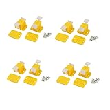 uxcell PCBボードテスト治具 ジグ プラスチック 電子部品 PCB実装 スクリューマウント 8個入り