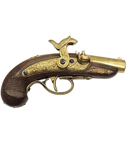 Amazon | 模造銃（装飾品） 1018 デリンジャー フィラデルフィア 1850