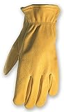 Wells Lamont962LMens Deerskin Leather Work Glove-LRG DEERSKIN GLOVE (並行輸入品)