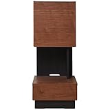 日本製(大川家具) ウォールナット突板ロータイプテレビボードシリーズ 扉右勝手キャビネット fk0092 代引不可