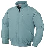NSP 空調服 服単体 チタンコーティング 立ち襟 肩・袖補強あり モスグリーン 3L 8208400