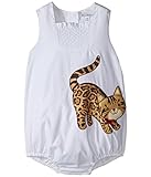 [ドルチェアンドガッバーナ] Dolce & Gabbana Kids ガールズ Zambia One-Piece (Infant) ワンピース White 9-12 Months [並行輸入品]