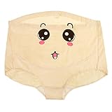 マタニティショーツ 妊婦(2ヶ月－10ヶ月)用 純綿 2XL-4XL 通気 着心地いい 萌え系絵柄 インナーウェア 下着ショーツ 肌色 2XL