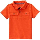 ジンボリー GYMBOREE/ ポロシャツ サンセットオレンジ トップス半袖シャツ 6～12ヶ月【並行輸入】