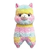 アミュファン アルパカッソBIGぬいぐるみ レインボー