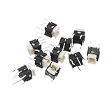 10個タクトスイッチ触覚膜スイッチプッシュボタンライト付き