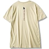 [ザノースフェイス] Tシャツ メンズ 半袖 バックプリント シンプル ベージュ Vertical NSE Tee サイズXL [並行輸入品]