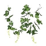 lychee 200cm ウェディング装飾 造花 つるつる ラタン花嫁 ガーランド グリーン H2330MK511CW