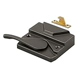 prime-line製品H 3572開き窓木製ロック、左手、ブロンズ仕上げ