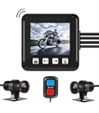 Amazon.co.jp: Motocam バイク用ドライブレコーダー 前後カメラ 3