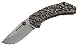 Boker 110629 Boker Minos Folding Knife with 3 1/8 in. Blade, Silver [並行輸入品]