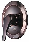 Aviditi Olympia Series P-2303T-ORB Elite Single Metal Leve Handle Valve Trim Set, Oil Rubbed Bronze 