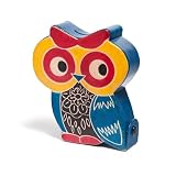 Sitaraコレクション®クルエルティフリーShantiレザーフクロウ貯金箱