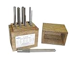 Mayhew 62258 112-B Pilot Punch Wood Box, 12-Piece [並行輸入品]