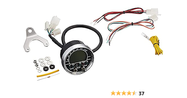 Acewell エースウェル デジタルメーター 多機能 Ace 2802 タコメーター 車 バイク Amazon