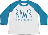 ワオー私は恐竜赤ちゃんのためTシャツかわいいディノTシャツ - 12-18 months