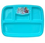 ゆうパケット配送 アナと雪の女王　4セクションプレート　ZAK!9901k【FROZEN　皿　子供用　食器　インポート　輸入　雑貨】【即日・翌日発送】